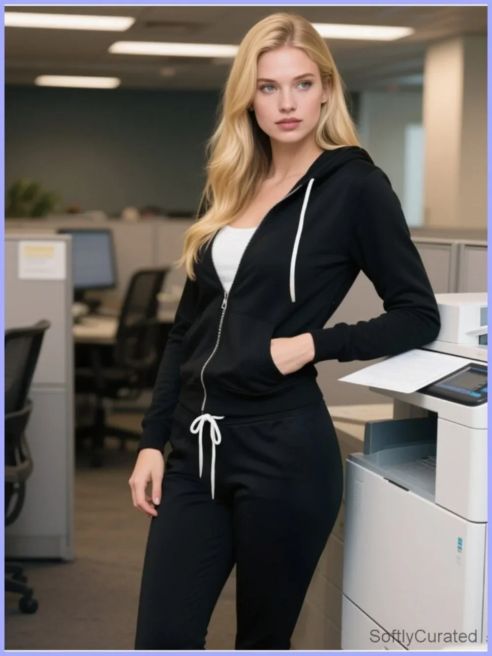 Women's 2 Piece Zip Up Hoodie & Pants Sweatsuit Tracksuit Set